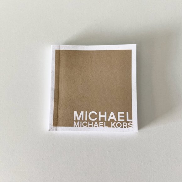 MICHAEL KORS Gold Tone and Pink Leather Watch - Picture 7 of 9